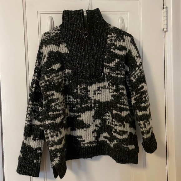 JOHN + JENN 1/4 Zip Knit Sweater - Picture 3 of 7